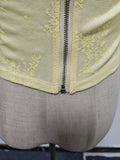 Solid Spliced Diamonds Hollow Out Vests for Women Strapless Sleeveless Tunic Temperament Vest Female