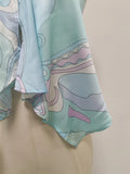 Fashion Printed Vest for Women Spliced Metal Chain Halter Sleeveless Backless Casual Summer Style Tank Tops Female