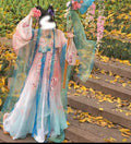 Olive Girl Red Embroidered Hanfu Dress for Ren Faire 2026 Garden Wedding Fairycore Photoshoot Everyday Wear S-L XS-3XL Plus Size Chinese Heritage Fashion Women