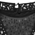 Sparkly Rhinestone Birthday Dress Woman Luxury Sexy Night Club Party Mesh See Through Diamonds Bodycon Mini Dress Vestidos