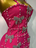 Women Sexy Sleeveless Beading Maxi Long Bodycon Bandage Dresses Birthday Evening Party Elegant Knitted Dress Wedding Guest Gowns