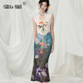 Olive Girl Romantic Dress for Garden Wedding 2026 Fairycore Photoshoot Everyday Wear S-XXL XS-3XL Plus Size Romantic Cottagecore Garden Party Editorial Not Costume Dress Chinese Heritage Fashion Women