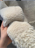 Original High-quality 2026 New Women's Jacket Top Patchwork Faux Fur Effect Coat
