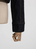 Vintage Two Piece Sets for Women Lapel Long Sleeve Top High Waist Patchwork Metal Buckle Fashion Trousers Set Female Style