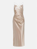Sexy Black Backless Slip Summer Dress Women Wedding Guest Party Birthday Dress Woman Elegant Bridesmaid Evening Dresses Vestidos