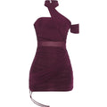 Sexy Cross Bandage Dress Women See Through Y2K Backless Halter Sleeveless Summer Trend Midnight Clubwear Mini Bodycon