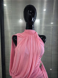 Winered Pink Women Sexy Draped Bodycon Mini Dress High Stretch Celebrate Nightclub Party Cocktail Fashion Homecoming Outfit