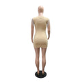 Women Sleeveless Diamonds Hot Rhinestones Tassel Mini Dress Sexy Evening Night Club Party Dresses Birthday Outfits Vestidos