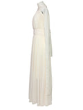 Elegant Women's Chiffon Slim Long Dress Halter Backless Sleeveless Maxi Dresses Summer Lady Long Ribbon Party Gowns