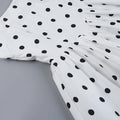 Polka Dot Vacation Mini Dress For Women  High Waist A-line Ball Gown Dress Sleeveless Halter Neck Female Summer Fashion