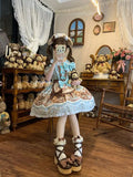 Olivegirl Lolita Dress Original Genuine Thin Colorful Cute Jsk Lolita Princess Dress Birthday Party Cosplay Women's Clothing