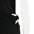 Brown One Shoulder Backless Long Dress Sexy Women's Draped Casual Maxi Dresses Summer Evening Party Wedding Guest Cocktail Black