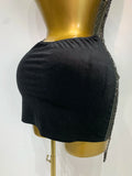 Women Sexy Halter Crystal Bodycon Mini Dress Celebrate Nightclub Performance Stage Outfit Luxury Birthday Photo Shoot Dress