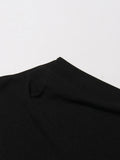 Solid Slimming Temperament Dresses for Women Diagonal Neck Short Sleeves Patchwork Ruffles Fold Dress Female New