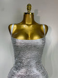 Women Sexy Sleeveless Square Neck Bodycon Mini Bandage Dresses Elegant Evening Party Luxury Birthday Club Prom Gown