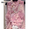 Olive Girl Pink Embroidered Hanfu Dress for Ren Faire 2026 Garden Wedding Fairycore Photoshoot Everyday Wear M-2XL XS-3XL Plus Size Hand Embroidered Dramatic Silhouette Romantic Garden Party Editorial Not Costume Chinese Heritage Fashion Women