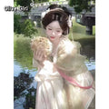 Olive Girl Hanfu Dress 2026 S-XL XS-3XL Plus Size Hanfu Chinese Dress Traditional Chinese Clothing Chinese Heritage Fashion Women