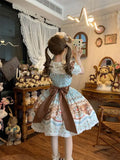 Olivegirl Lolita Dress Original Genuine Thin Colorful Cute Jsk Lolita Princess Dress Birthday Party Cosplay Women's Clothing