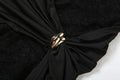 Sexy Jumpsuit Woman Metal Knot Patchwork Jacquard Ruched Waist Stretch Skinny Midnight Workout Streetwear Overalls