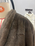 Luxury Faux Fur Maxi Coat Chic Women Open Front Stand‑collar Long Sleeve Oversized Outerwear Winter Autumn New Warm Fashion 2026