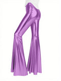 Wmstar Pants Women Wholesale Lightweight Snake Skin Wide Leg High Waisted Elasticated Plus Size Sexy Flared Height Enhancement