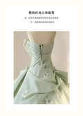 Olive Girl Green Romantic Dress for Garden Wedding 2026 Fairycore Photoshoot Everyday Wear XS-XXXL XS-3XL Plus Size Romantic Garden Party Editorial Not Costume Dress Chinese Heritage Fashion Women