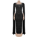 iDress Real Photo Fairytale Square Collar Celebrity Rhinestones Saudi Arabian Bespoke Occasion Dresses Long Sleeve Party Dresses