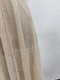 Solid Slimming Spliced Hollow Out Dresses for Women V Neck Sleeveless Patchwork Folds Dress Female Clothing Style