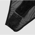 Sexy Lace Patchwork Bodysuit Women Solid V-neck Sleeveless High Waist Slim Perspective Sling Top Lady New Chic Corset Bodysuits