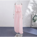 Elegant Lace Women Long Pant Set Square Neck Sheer Ruffle Hem Crop Cami Top High Waist Wide Leg Trousers 2026 Summer Chic Suit