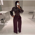 Women's Chic Faux Leather Jacket Fashion Lapel Zipper Irregular Hem Waist Cropped Pu Coat Lady 2026 Spring Chic Street Outerwear