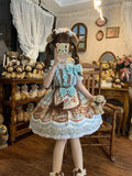 Olivegirl Lolita Dress Original Genuine Thin Colorful Cute Jsk Lolita Princess Dress Birthday Party Cosplay Women's Clothing