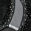 Luxury Evening Dress for Women Sexy Off Shoulder Ruched Crystal Velvet Mini Dress with Gloves Female Birthday Outfit Robe