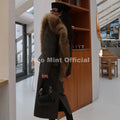 Luxury Fashion Faux Raccoon Fur Collar Shawl Scarf Women Winter Fuzzy Plush Stole Neck Cover Wrap Accessory Women