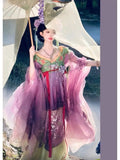 Olive Girl Multicolor Embroidered Hanfu Dress for Ren Faire 2026 Garden Wedding Fairycore Photoshoot Everyday Wear S-L XS-3XL Plus Size Chinese Heritage Fashion Women
