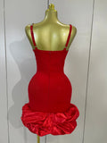Women Luxury Diamonds Sleeveless Bodycon Bandage Mini Dress High Street Celebrate Evening Prom Club Elegant Birthday Party Dress