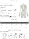 Patchwork Plush Bodysuit Women Deep v-Neck Full Sleeve Skinny High Elasticity Sexy Hottie Midnight Autumn Streetwear