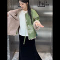 Olive Girl Red Embroidered Embroidered Jacket for Ren Faire 2026 Garden Wedding Fairycore Photoshoot Everyday Wear S-XXL XS-3XL Plus Size Hand Embroidered Dramatic Silhouette Romantic Editorial Not Costume Chinese Heritage Fashion Women