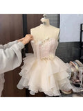 Olive Girl Purple Embroidered Dress for Garden Wedding 2026 Fairycore Photoshoot Everyday Wear S-XL XS-3XL Plus Size Embroidered Romantic Garden Party Editorial Not Costume Hanfu Chinese Dress Traditional Chinese Clothing Chinese Heritage Fashion Women