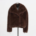 Solid Temperament Jackets For Women Lapel Long Sleeve Patchwork Buttons Designer Coats Female Fashion Style Clothes