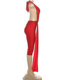 Patchwork Halter Romper Women Ribbon Sleeveless Elastic Backless Workout Activewear Midnight Activity Slim Playsuits
