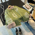 Olive Girl Red Embroidered Embroidered Jacket for Ren Faire 2026 Garden Wedding Fairycore Photoshoot Everyday Wear S-XXL XS-3XL Plus Size Hand Embroidered Dramatic Silhouette Romantic Editorial Not Costume Chinese Heritage Fashion Women