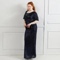 Plus Size Dress for Women Glitter Sequin Dresses Sexy Party Birthday Elegant Celebrity Floor Length Maxi Evening Dress
