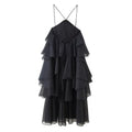 Women Sleeveless Ruffles Loose Ball Gown Smock Strap Maxi Long Sexy Dress 2025 Birthday Vacation Party Dresses Vestidos
