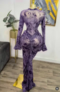 Women Long Sleeve Stacked Mesh with Lining Bodycon Cocktail Long Dress  Autumn Evening Birthday Sexy Party Dresses
