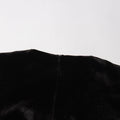 Solid Spliced Sequines Slimming Dresses for Women O Neck Long Sleeve Temperament Dress Female Fashion Style