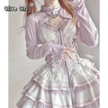 Olivegirl Lolita Dress Summer 2026 Rose JSK Embroidered Slimming Dress Lolita Lace Trim Birthday Party Cosplay