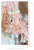 Olivegirl Summer Autumn Rose Lolita Sweet Girl Dress Cosplay Gothic Y2K Women Outfits High Waist JSK Princess Banquet Costumes