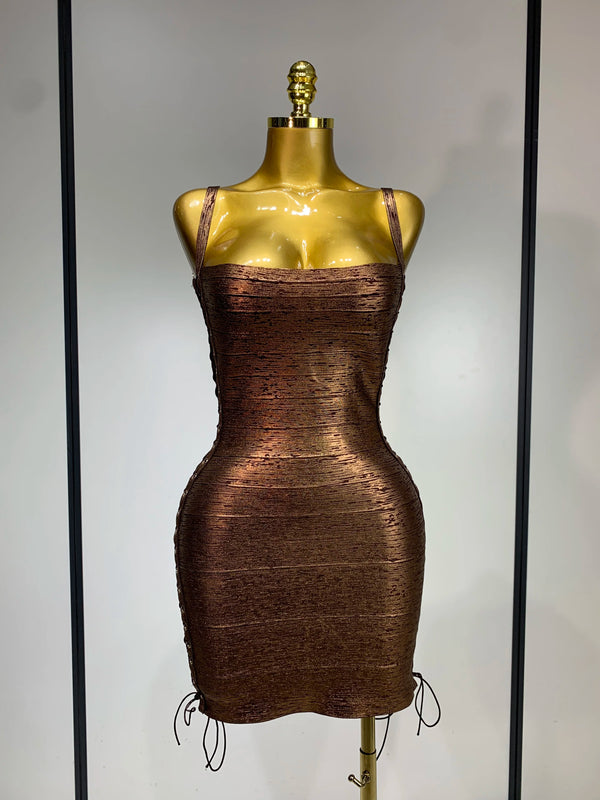 Women Sexy Sleeveless Square Neck Bodycon Mini Bandage Dresses Elegant Evening Party Luxury Birthday Club Prom Gown