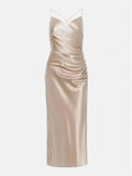 Sexy Black Backless Slip Summer Dress Women Wedding Guest Party Birthday Dress Woman Elegant Bridesmaid Evening Dresses Vestidos